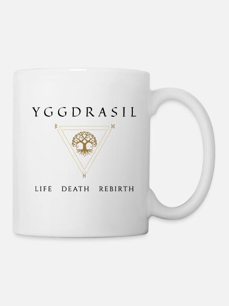 Yggdrasil - Tasse - Weiß