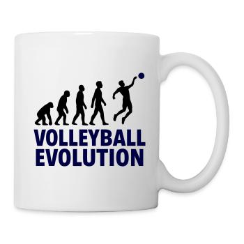 Volley-ball Evolution Smash Gift Sports - Mug blanc - blanc - Droite