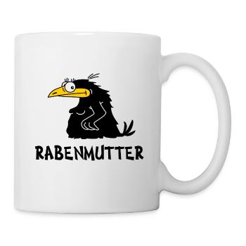 Rabemutter - Tasse - Weiß - Rechts