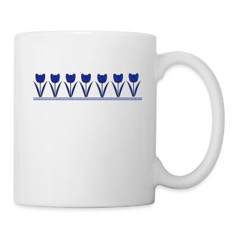 Tulpen - Tasse - Weiß - Rechts