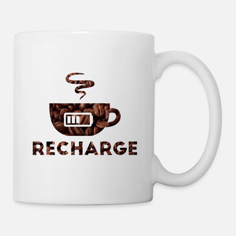 Recharge - Mug - white