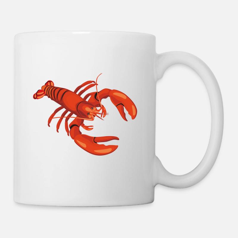 homard - Mug blanc - blanc
