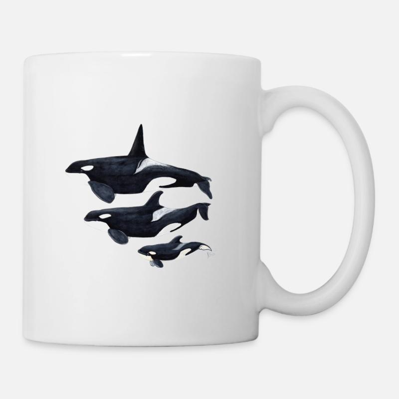 Orca - killer whale - orque - Mug - white