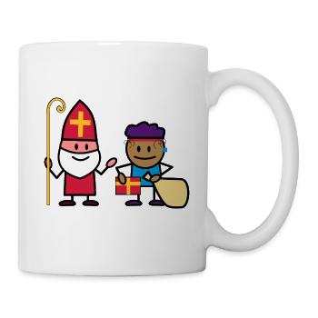 sint en piet - Mug - white - Right