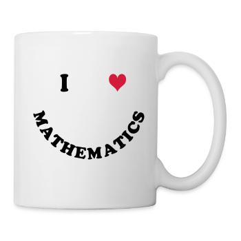 Mathématiques - Mug blanc - blanc - Droite