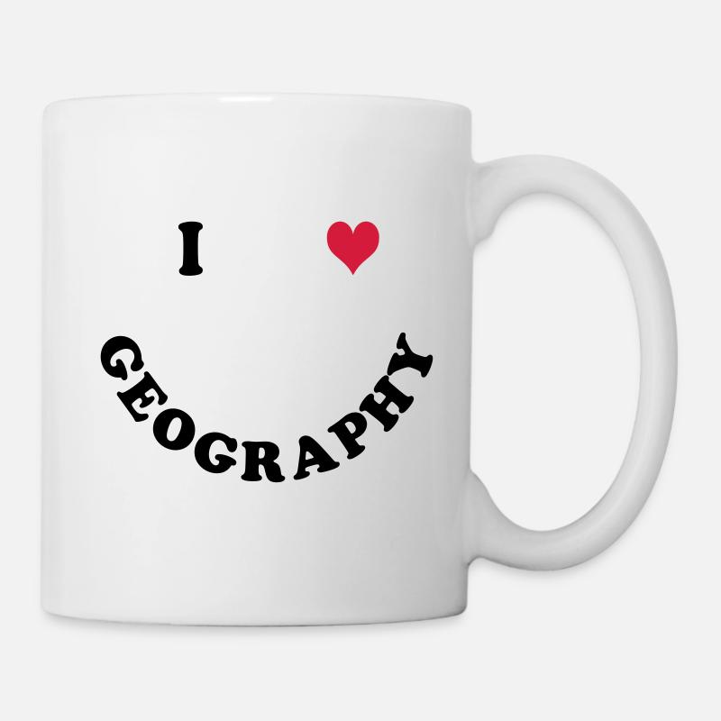 geography - Mug - white