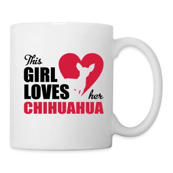 Chihuahua - Mug - white - Right