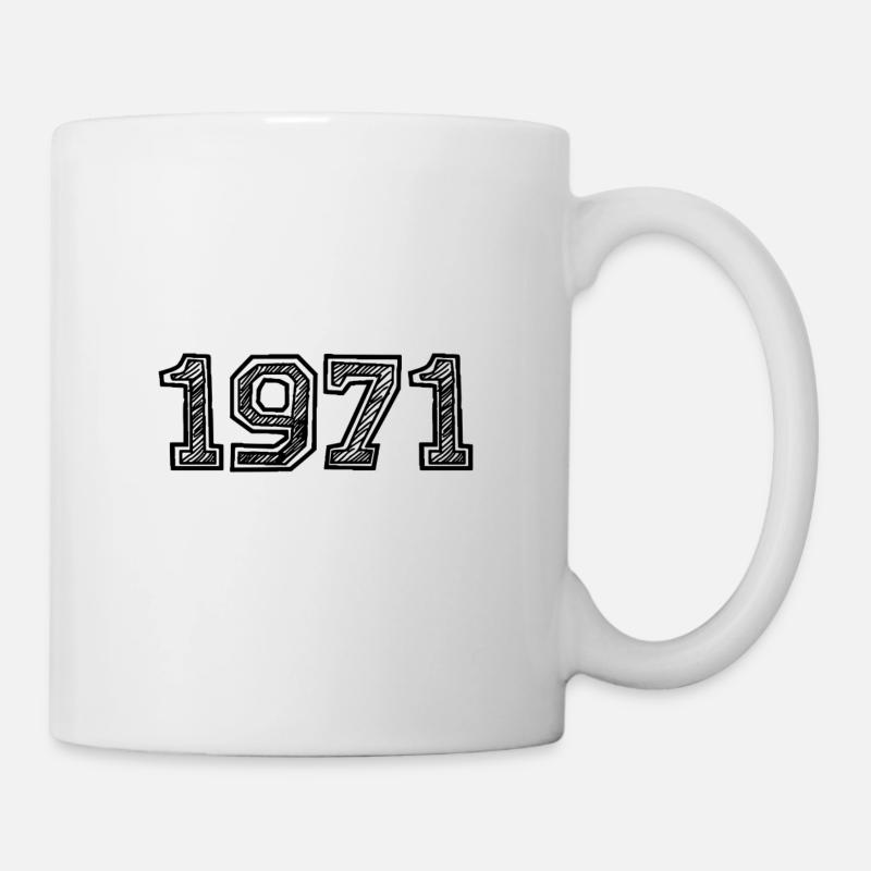 1971 - Tasse - Weiß