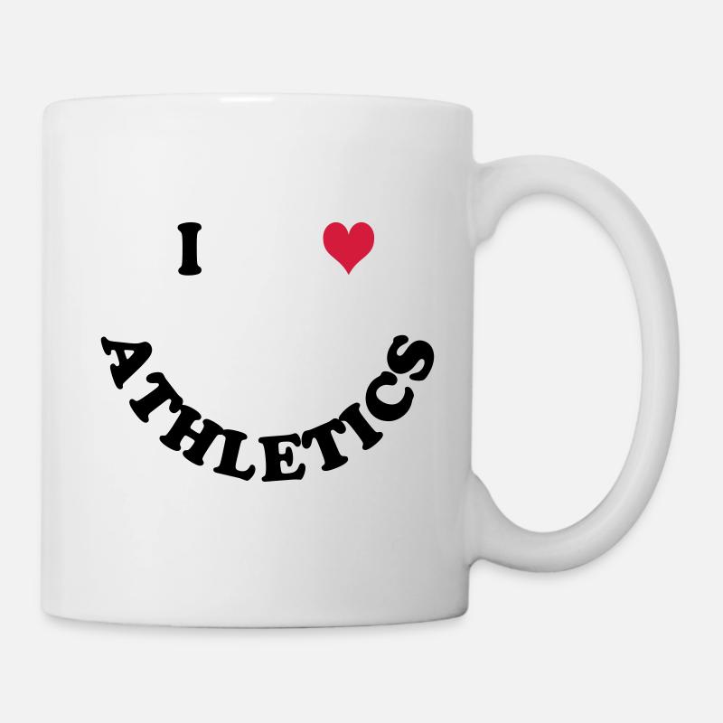 Athlétisme - Mug blanc - blanc