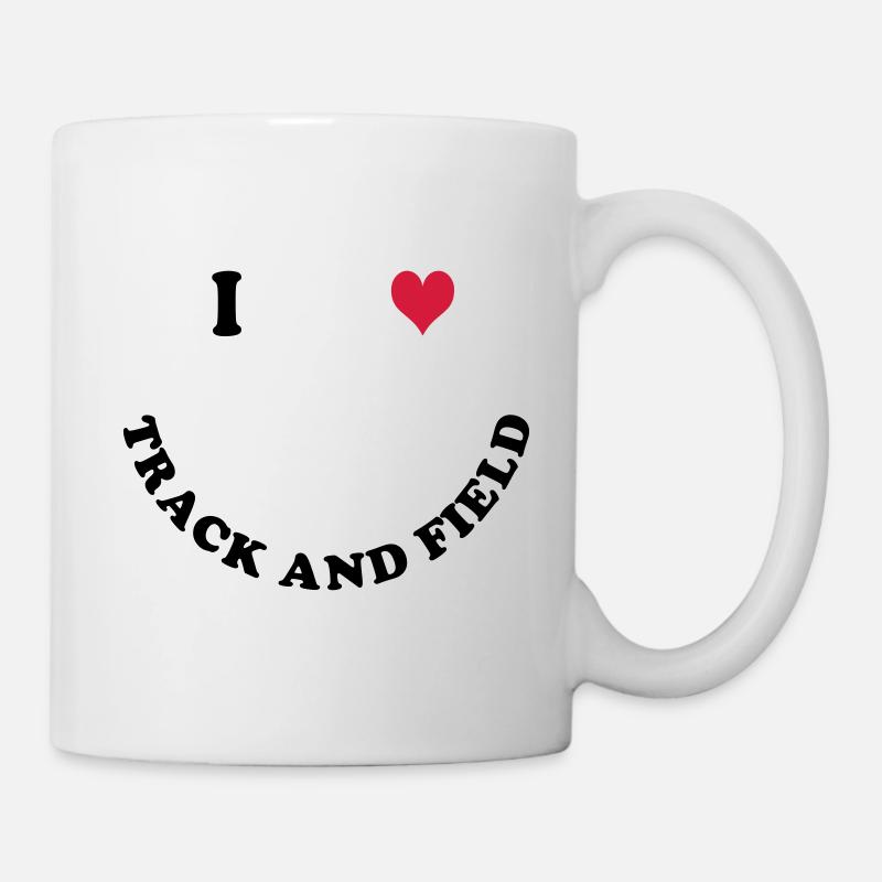 Leichtathletik - Tasse - Weiß