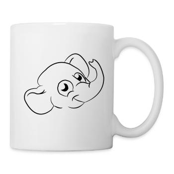 elephant - Mug - white - Right