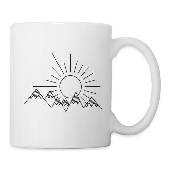 Mountains - Mug - white - Right