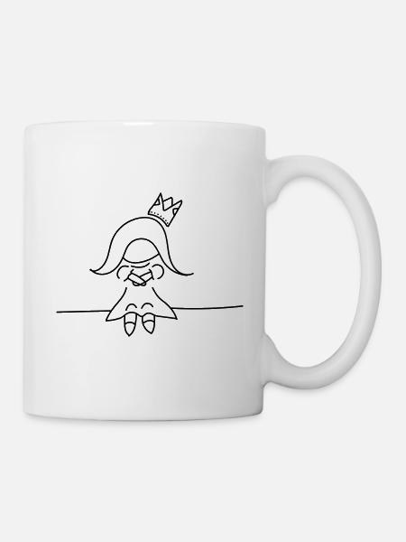 Prinzessin - Tasse - Weiß