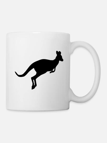 Kangaroo tier - Mug blanc - blanc