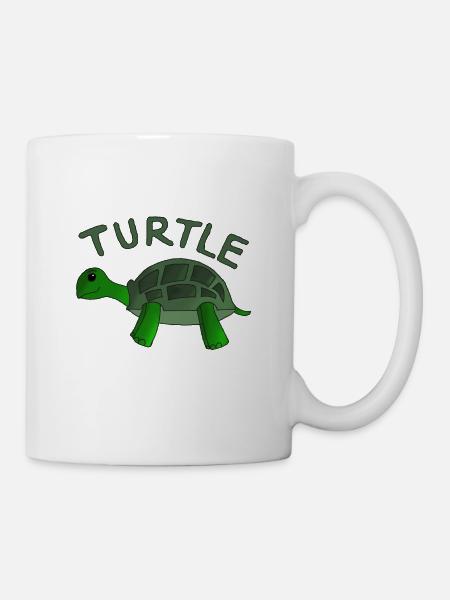 Turtle - Tasse - Weiß