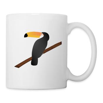 Doux Toucan ! - Mug blanc - blanc - Droite