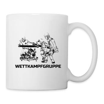Wettkampfgruppe Feuerwehr ONE 1 - Tasse - Weiß - Rechts