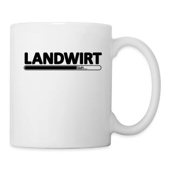 Landwirt // Landwirtin // Bauer //Berufsausbildung - Tasse - Weiß - Rechts