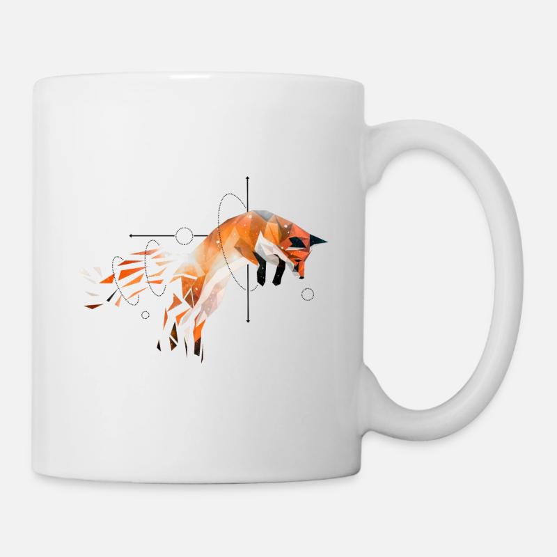 Fuchs - Tasse - Weiß