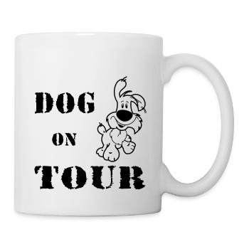 Hund - Tasse - Weiß - Rechts