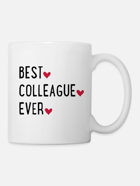 Meilleur collègue - Mug blanc - blanc
