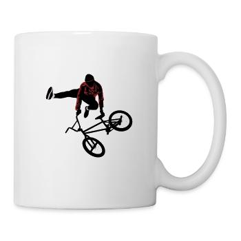 Freestyle BMX T-shirt - Mug - white - Right