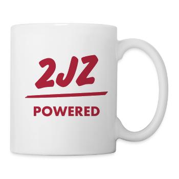JDM T Engine powered 2jz | T-shirts JDM - Mug - white - Right