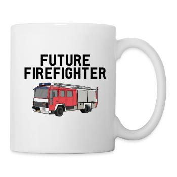 FUTURE FIREFIGHTER - Tasse - Weiß - Rechts