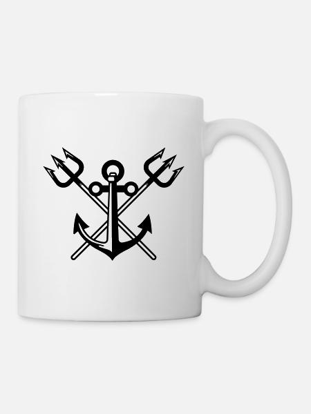 Kapitän - Tasse - Weiß