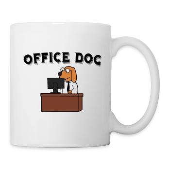 OFFICE DOG - Tasse - Weiß - Rechts