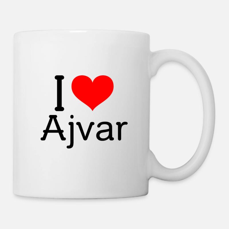 Ajvar - Tasse - Weiß