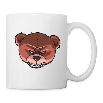 Horreur Halloween ours en peluche monstre effrayant - Mug blanc - blanc - Droite