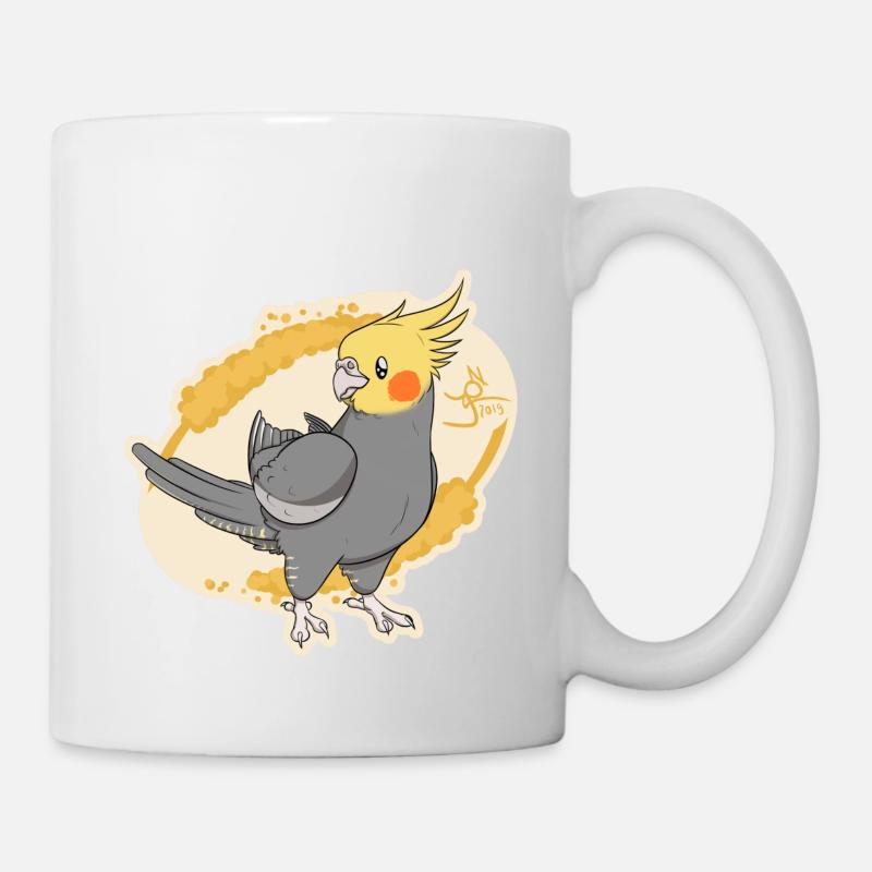 Cockatiel Cinnamon - Mug blanc - blanc