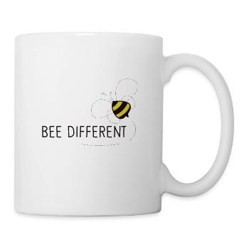 Soyez différent - abeilles apiculteurs amateurs d'abeilles mellifères - Mug blanc - blanc - Droite