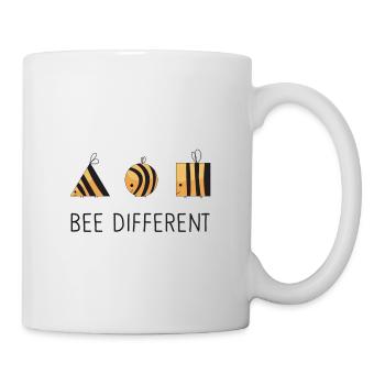 Bee Different - Be different with funny bees - Mug - white - Right
