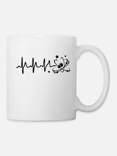 Heart Beat Protons - Tasse - Weiß