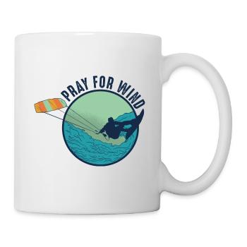 Kitesurf cadeau Kiteboarding Kitesurfer Gesche - Mug blanc - blanc - Droite