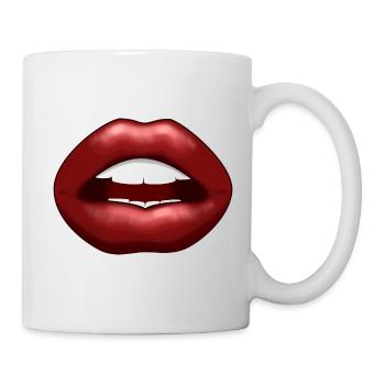 Sexy Lips - Tasse - Weiß - Rechts