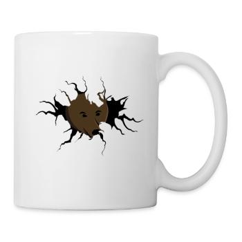 I eat people bear motif - Mug - white - Right
