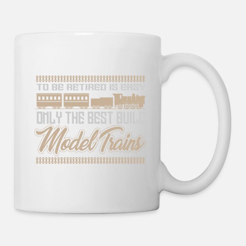 Model Trains- Trains - Mug - white