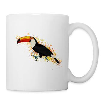 Toucan Bird Bird Lover Birdwatcher - Mug - white - Right