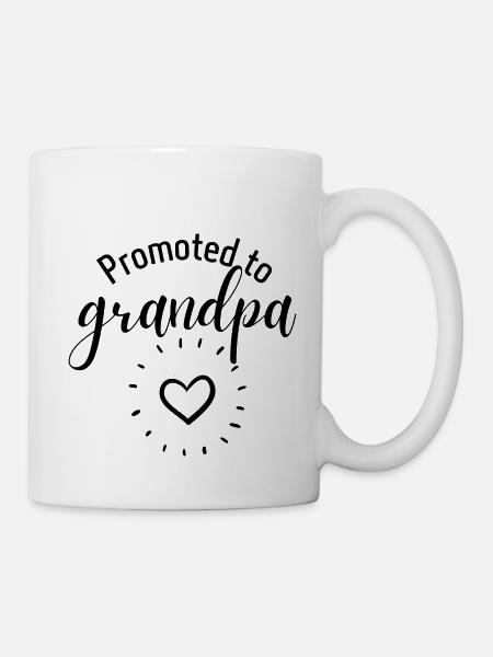 Promoted to Grandpa - Mug - white