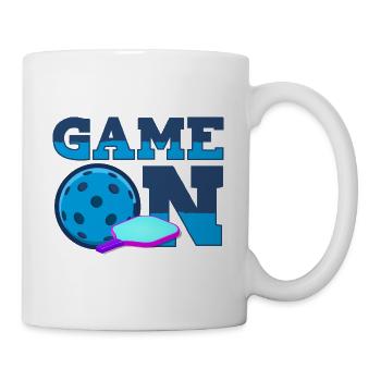 Pickleball Pickleball Joueur Pickleball Raquette - Mug blanc - blanc - Droite