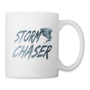 Storm cyclone for a storm chaser - Mug - white - Right