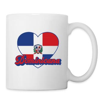 Dominikaner - Tasse - Weiß - Rechts