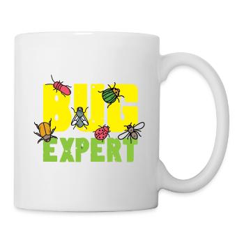 Bug expert. Entomologist Poison - Mug - white - Right
