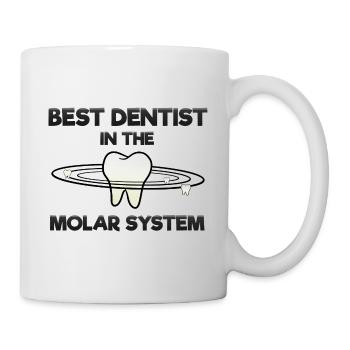 Dentist Dental Assistant Universum I Gift - Mug - white - Right