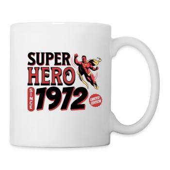 Super Heroes Since 1972 - 50th Anniversary - Mug - white - Right