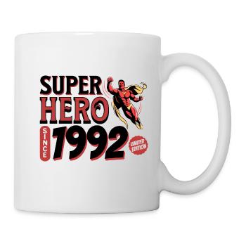 Super Heroes Since 1992 - Anniversary 30 years - Mug - white - Right