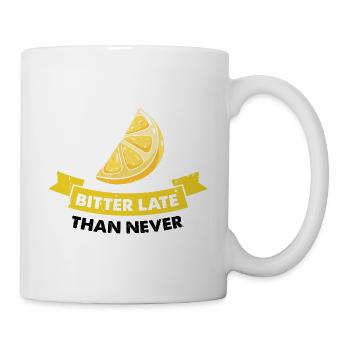 Zitronen Design Limonaden Stand Boss Lemon Verkauf - Tasse - Weiß - Rechts